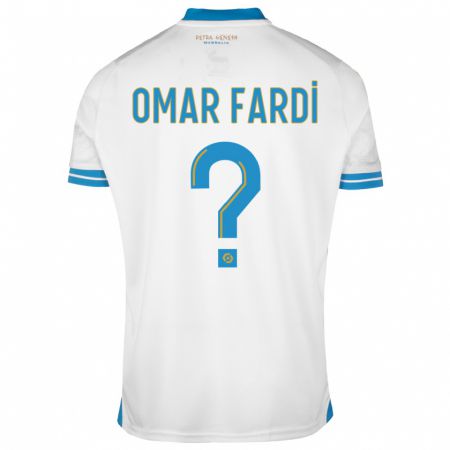 Kandiny Enfant Maillot El Omar Fardi #0 Blanc Tenues Domicile 2023/24 T-Shirt