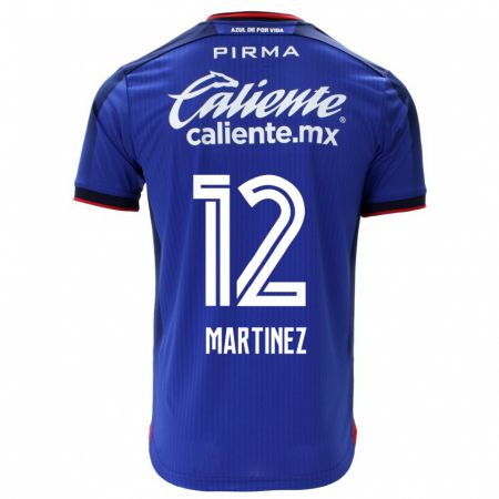 Kandiny Enfant Maillot Jose Joaquin Martinez #12 Bleu Tenues Domicile 2023/24 T-Shirt