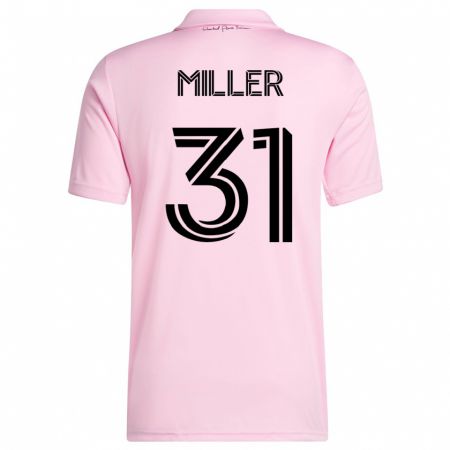 Kandiny Enfant Maillot Kamal Miller #31 Rose Tenues Domicile 2023/24 T-Shirt
