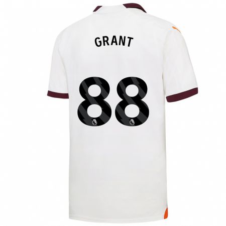 Kandiny Enfant Maillot True Grant #88 Blanc Tenues Extérieur 2023/24 T-Shirt