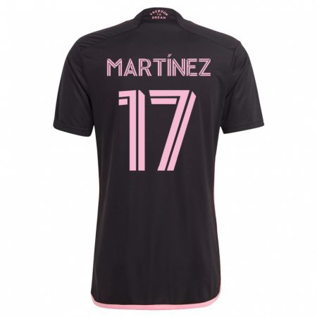 Kandiny Enfant Maillot Josef Martínez #17 Noir Tenues Extérieur 2023/24 T-Shirt