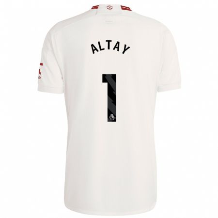 Kandiny Enfant Maillot Altay Bayindir #1 Blanc Troisieme 2023/24 T-Shirt