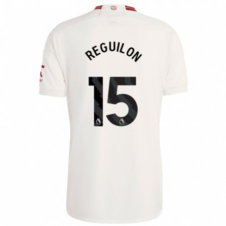 Kandiny Enfant Maillot Sergio Reguilón #15 Blanc Troisieme 2023/24 T-Shirt
