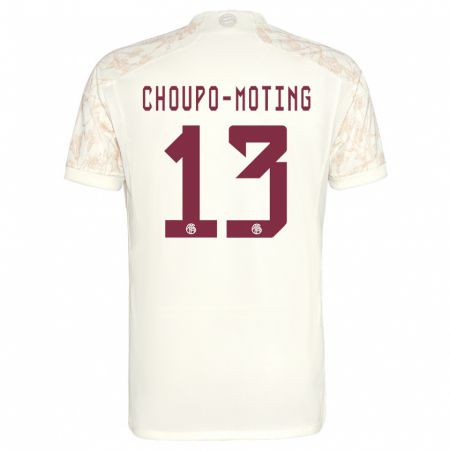 Kandiny Enfant Maillot Eric Maxim Choupo-Moting #13 Blanc Cassé Troisieme 2023/24 T-Shirt