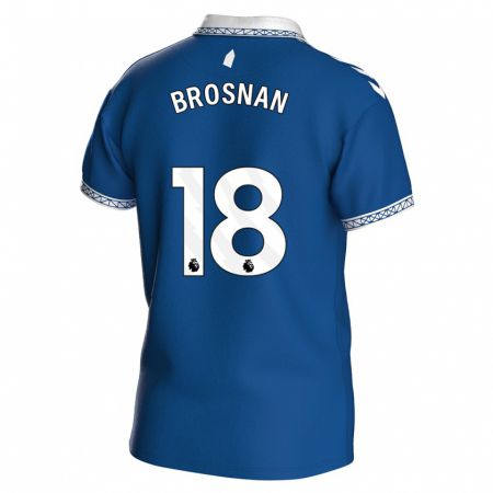 Kandiny Homme Maillot Courtney Brosnan #18 Bleu Royal Tenues Domicile 2023/24 T-Shirt