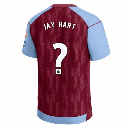 Kandiny Homme Maillot Taylor Jay Hart #0 Bleu Bordeaux Tenues Domicile 2023/24 T-Shirt