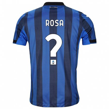 Kandiny Homme Maillot Alessio Rosa #0 Noir Bleu Tenues Domicile 2023/24 T-Shirt