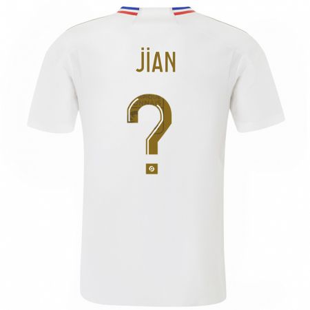Kandiny Homme Maillot Tao Jian #0 Blanc Tenues Domicile 2023/24 T-Shirt