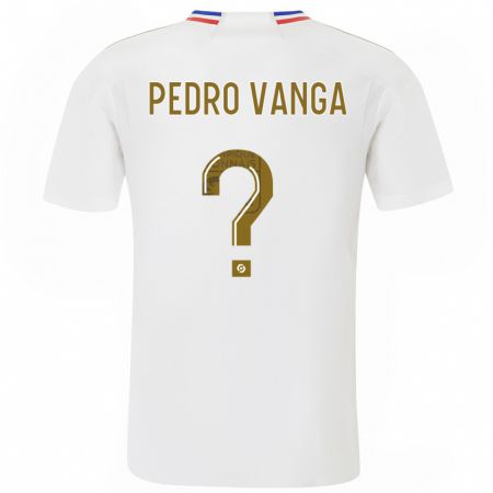 Kandiny Homme Maillot Emerson Pedro Vanga #0 Blanc Tenues Domicile 2023/24 T-Shirt