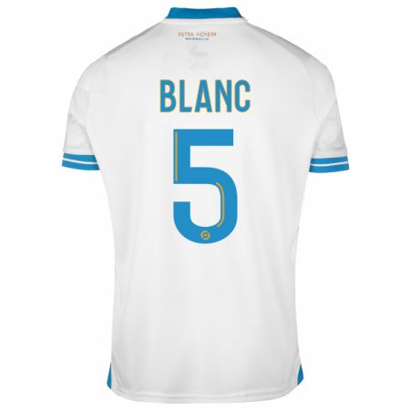 Kandiny Homme Maillot Amandine Blanc #5 Blanc Tenues Domicile 2023/24 T-Shirt