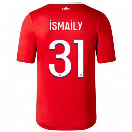 Kandiny Homme Maillot Ismaily #31 Rouge Tenues Domicile 2023/24 T-Shirt