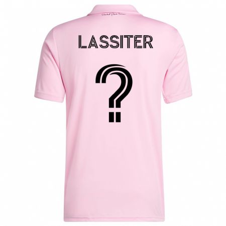Kandiny Homme Maillot Ariel Lassiter #0 Rose Tenues Domicile 2023/24 T-Shirt
