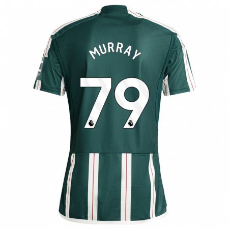 Kandiny Homme Maillot Sam Murray #79 Vert Foncé Tenues Extérieur 2023/24 T-Shirt