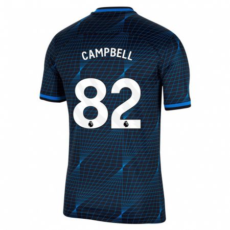 Kandiny Homme Maillot Harrison Murray-Campbell #82 Bleu Foncé Tenues Extérieur 2023/24 T-Shirt