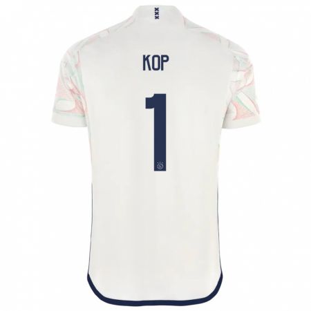 Kandiny Homme Maillot Lize Kop #1 Blanc Tenues Extérieur 2023/24 T-Shirt
