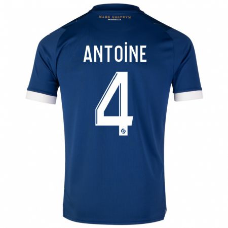 Kandiny Homme Maillot Maud Antoine #4 Bleu Foncé Tenues Extérieur 2023/24 T-Shirt