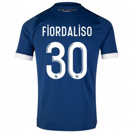 Kandiny Homme Maillot Thelma Fiordaliso #30 Bleu Foncé Tenues Extérieur 2023/24 T-Shirt