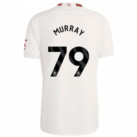 Kandiny Homme Maillot Sam Murray #79 Blanc Troisieme 2023/24 T-Shirt