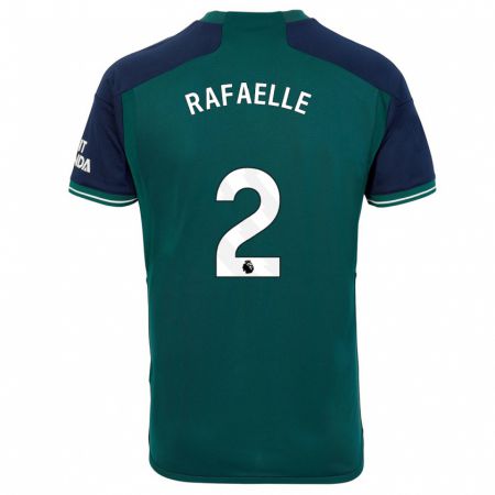 Kandiny Homme Maillot Rafaelle Souza #2 Vert Troisieme 2023/24 T-Shirt