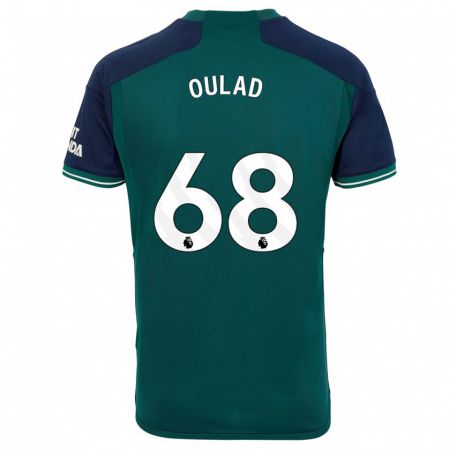 Kandiny Homme Maillot Salah-Eddine Oulad M'hand #68 Vert Troisieme 2023/24 T-Shirt