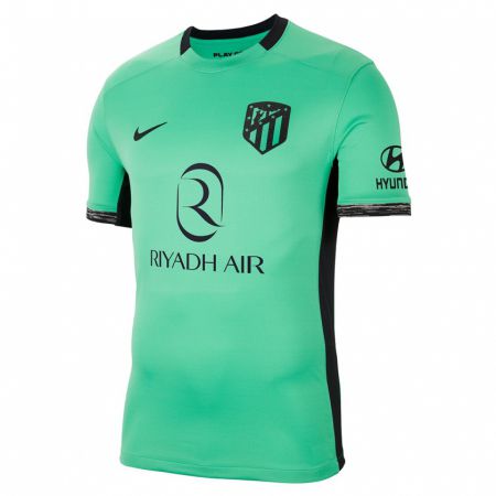 Kandiny Homme Maillot Raúl Girona #0 Vert Printanier Troisieme 2023/24 T-Shirt