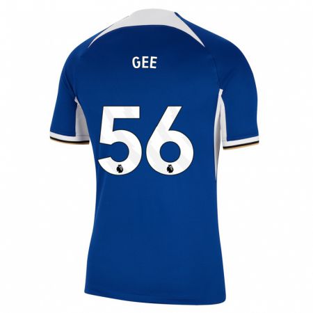 Kandiny Femme Maillot Billy Gee #56 Bleu Tenues Domicile 2023/24 T-Shirt