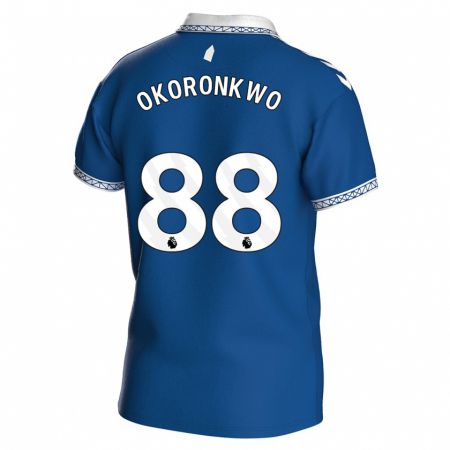 Kandiny Femme Maillot Francis Okoronkwo #88 Bleu Royal Tenues Domicile 2023/24 T-Shirt