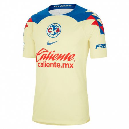 Kandiny Femme Maillot Guillermo Ochoa #13 Jaune Tenues Domicile 2023/24 T-Shirt