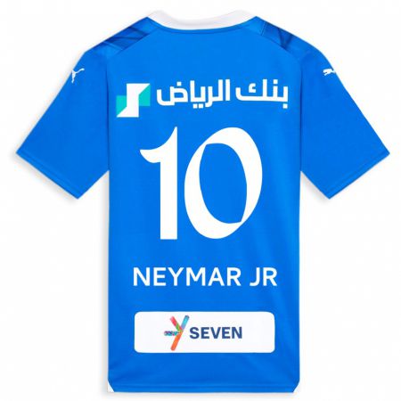 Kandiny Femme Maillot Neymar #10 Bleu Tenues Domicile 2023/24 T-Shirt