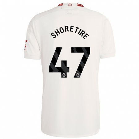 Kandiny Femme Maillot Shola Shoretire #47 Blanc Troisieme 2023/24 T-Shirt