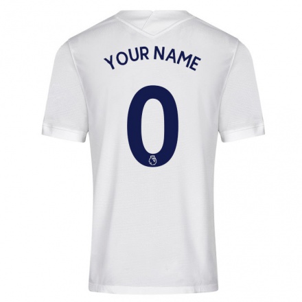 Enfant Football Maillot Votre Nom #0 Bleu Tenues Domicile 2021/22 T-Shirt