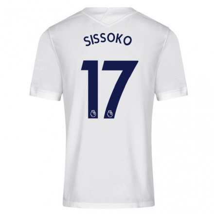 Enfant Football Maillot Moussa Sissoko #17 Blanche Tenues Domicile 2021/22 T-shirt