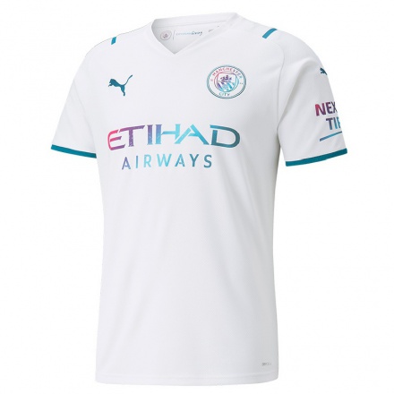 Enfant Football Maillot Josh Wilson-esbrand #0 Blanche Tenues Extérieur 2021/22 T-shirt