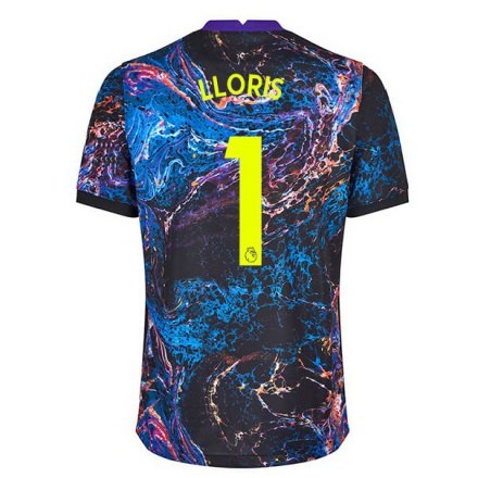 Enfant Football Maillot Hugo Lloris #1 Multicolore Tenues Extérieur 2021/22 T-Shirt