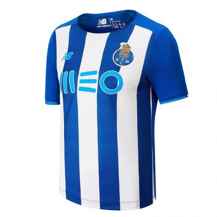 Enfant Football Maillot Votre Nom #0 Bleu Royal Tenues Domicile 2021/22 T-shirt