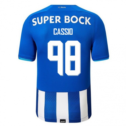 Enfant Football Maillot Igor Cassio #98 Bleu Royal Tenues Domicile 2021/22 T-shirt