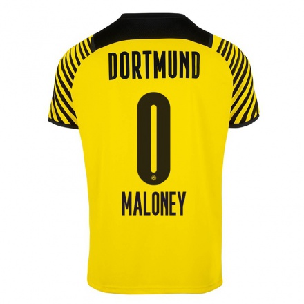 Enfant Football Maillot Lennard Maloney #0 Jaune Tenues Domicile 2021/22 T-shirt