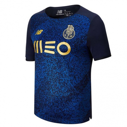Enfant Football Maillot Diogo Leite #4 Bleu Marin Tenues Extérieur 2021/22 T-shirt
