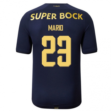 Enfant Football Maillot Joao Mario #23 Bleu Marin Tenues Extérieur 2021/22 T-Shirt