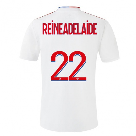 Enfant Football Maillot Jeff Reine-adelaide #22 Blanche Tenues Domicile 2021/22 T-shirt