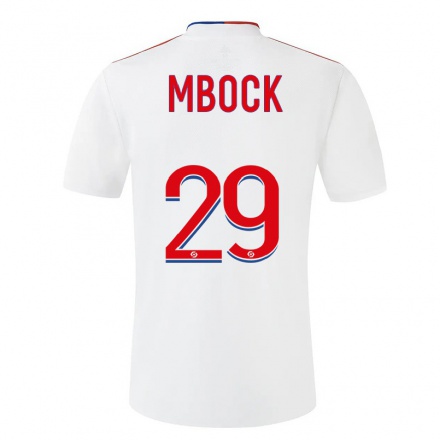 Enfant Football Maillot Griedge Mbock Bathy #29 Blanche Tenues Domicile 2021/22 T-shirt