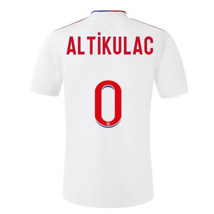 Enfant Football Maillot Melih Altikulac #0 Blanche Tenues Domicile 2021/22 T-shirt