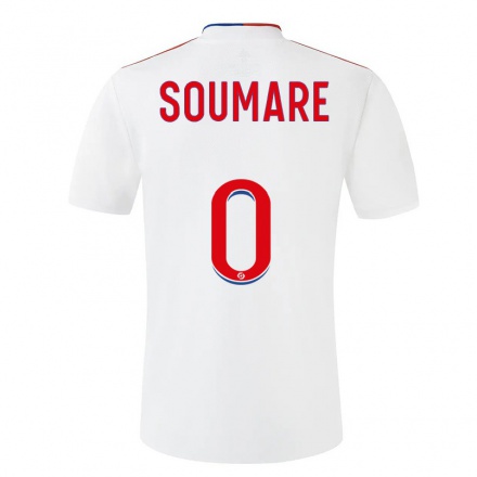 Enfant Football Maillot Yaya Soumare #0 Blanche Tenues Domicile 2021/22 T-shirt