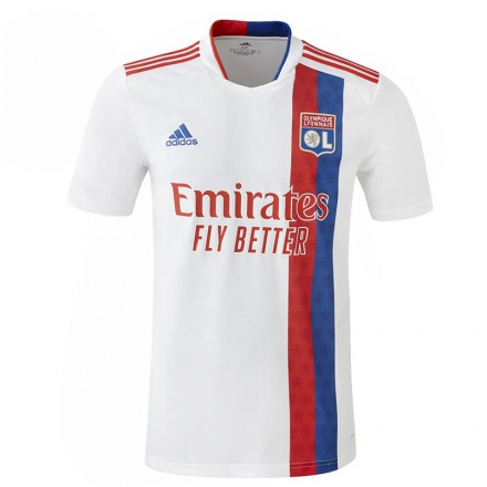 Enfant Football Maillot Reo Griffiths #0 Blanche Tenues Domicile 2021/22 T-shirt