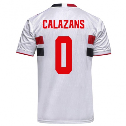 Enfant Football Maillot Marquinhos Calazans #0 Blanche Tenues Domicile 2021/22 T-shirt