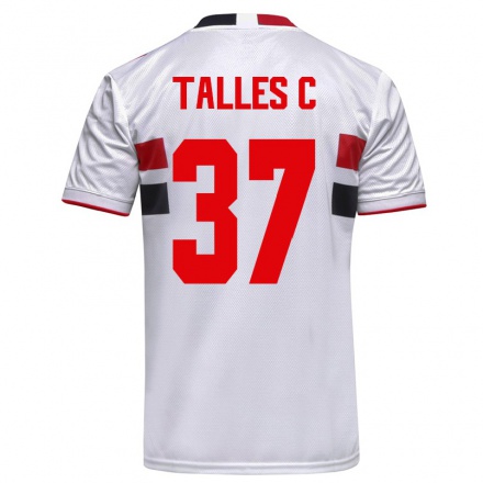 Enfant Football Maillot Talles #37 Blanche Tenues Domicile 2021/22 T-shirt