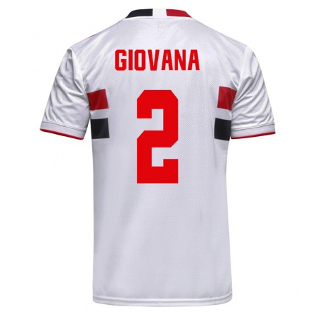 Enfant Football Maillot Giovana #2 Blanche Tenues Domicile 2021/22 T-Shirt