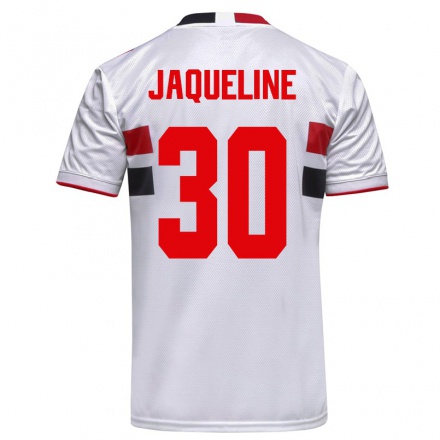 Enfant Football Maillot Jaqueline #30 Blanche Tenues Domicile 2021/22 T-shirt