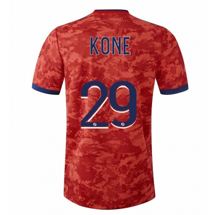 Enfant Football Maillot Youssouf Kone #29 Orange Tenues Extérieur 2021/22 T-Shirt
