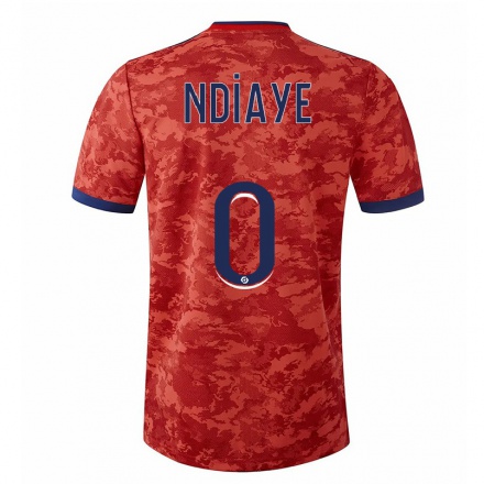 Enfant Football Maillot Abdoulaye Ndiaye #0 Orange Tenues Extérieur 2021/22 T-Shirt